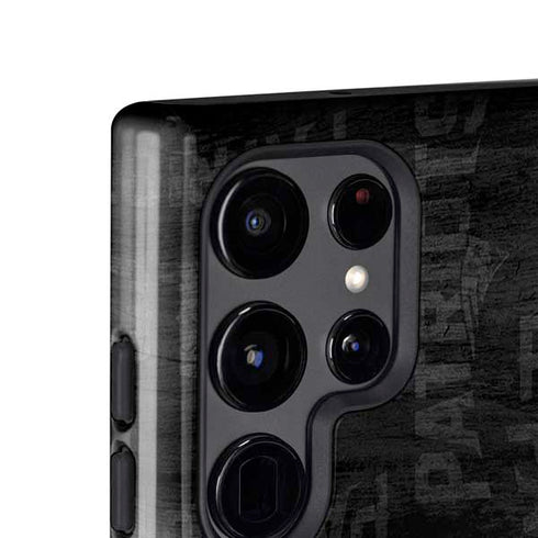 NFL New England Patriots Black & White Galaxy S24 Ultra Impact Case