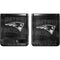 NFL New England Patriots Black & White Galaxy Z Flip Skin