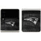 NFL New England Patriots Black & White Galaxy Z Flip3 5G Skin
