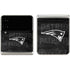 NFL New England Patriots Black & White Galaxy Z Flip3 5G Skin