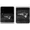 NFL New England Patriots Black & White Galaxy Z Flip4 5G Skin