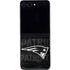NFL New England Patriots Black & White Galaxy Z Flip5 5G Skin