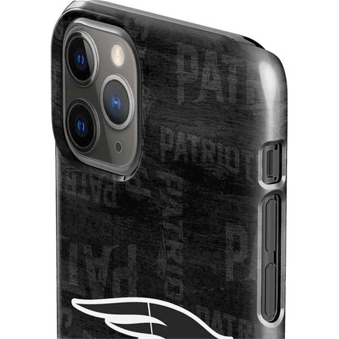 NFL New England Patriots Black & White iPhone 11 Pro Lite Case