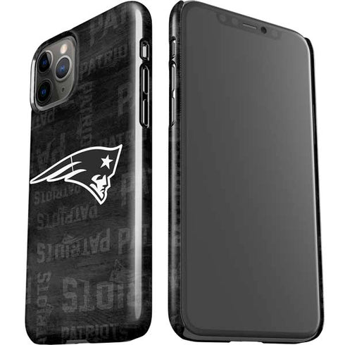 NFL New England Patriots Black & White iPhone 11 Pro Lite Case