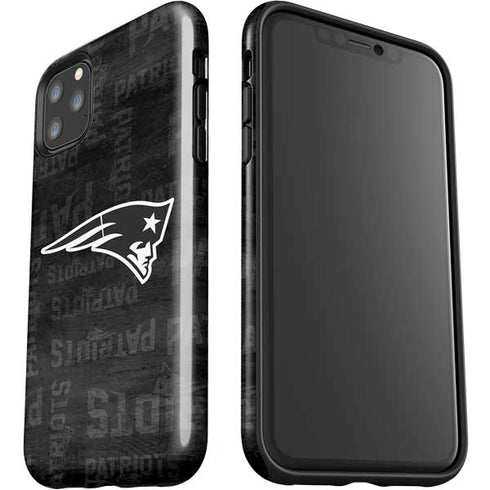 NFL New England Patriots Black & White iPhone 11 Pro Max Impact Case