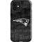 NFL New England Patriots Black & White iPhone 12 Impact Case