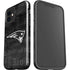 NFL New England Patriots Black & White iPhone 12 Impact Case