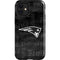 NFL New England Patriots Black & White iPhone 12 Mini Impact Case