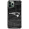 NFL New England Patriots Black & White iPhone 12 Pro Clear Case