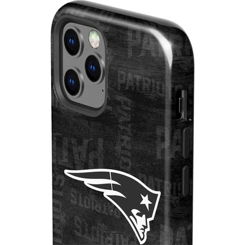 NFL New England Patriots Black & White iPhone 12 Pro Impact Case