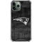NFL New England Patriots Black & White iPhone 12 Pro Max Clear Case
