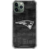 NFL New England Patriots Black & White iPhone 12 Pro Max Clear Case