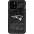 NFL New England Patriots Black & White iPhone 12 Pro Max Waterproof Case