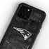 NFL New England Patriots Black & White iPhone 12 Pro Waterproof Case