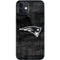 NFL New England Patriots Black & White iPhone 12 Skin