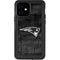 NFL New England Patriots Black & White iPhone 12 Waterproof Case