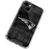 NFL New England Patriots Black & White iPhone 13 Clear Case