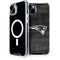 NFL New England Patriots Black & White iPhone 15 MagSafe Case