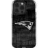 NFL New England Patriots Black & White iPhone 15 Pro Impact Case