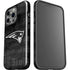 NFL New England Patriots Black & White iPhone 14 Pro Impact Case