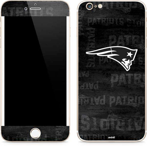 NFL New England Patriots Black & White iPhone 6/6s Plus Skin