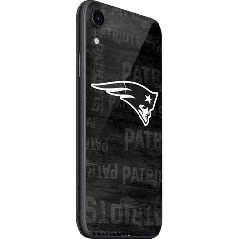 NFL New England Patriots Black & White iPhone SE (2nd & 3rd Gen) Skin