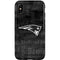 NFL New England Patriots Black & White iPhone X Pro Case