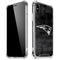NFL New England Patriots Black & White iPhone XS Max Clear Case