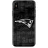 NFL New England Patriots Black & White iPhone XS Max Skin