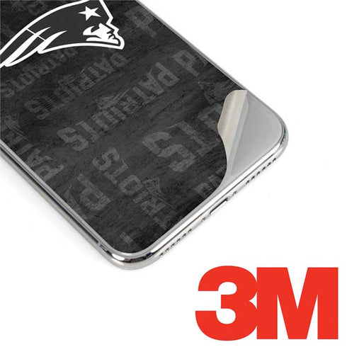 NFL New England Patriots Black & White iPhone XS Max Skin