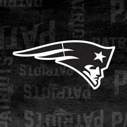 NFL New England Patriots Black & White iPhone XS Max Skin