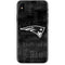 NFL New England Patriots Black & White iPhone XS Skin
