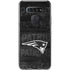 NFL New England Patriots Black & White LG K51/Q51 Clear Case