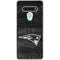 NFL New England Patriots Black & White LG Stylo 6 Clear Case