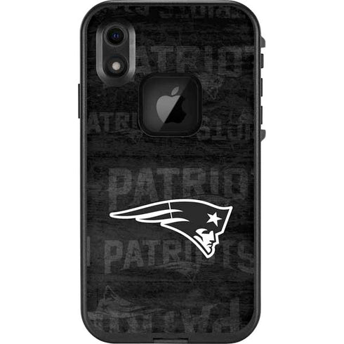 NFL New England Patriots Black & White LifeProof Fre iPhone Skin