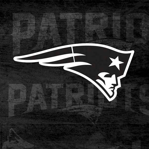 NFL New England Patriots Black & White Moto E5 Play Skin