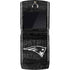 NFL New England Patriots Black & White Motorola RAZR Skin