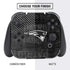 NFL New England Patriots Black & White Nintendo Switch Bundle Skin