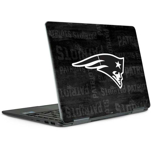 NFL New England Patriots Black & White Notebook 9 Pro 13in (2017) Skin