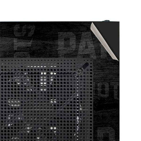 NFL New England Patriots Black & White NZXT H510 Compact ATX Mid-Tower Case Skin