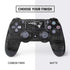 NFL New England Patriots Black & White PS4 Controller Skin