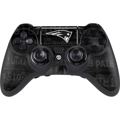 NFL New England Patriots Black & White PS4/PC SCUF Impact Controller Skin