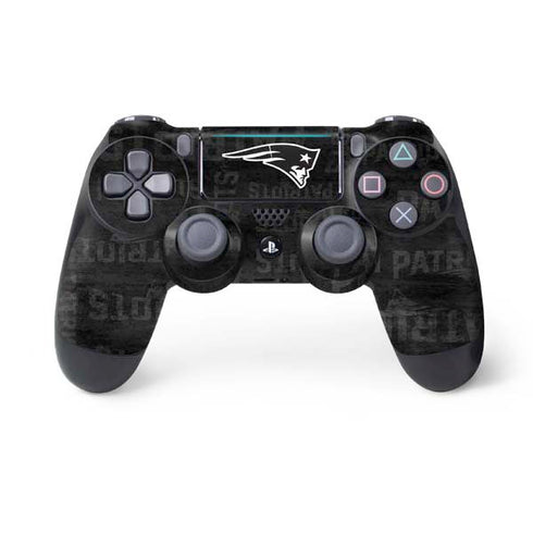 NFL New England Patriots Black & White PS4 Pro/Slim Controller Skin