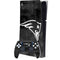 NFL New England Patriots Black & White PS5 Slim Digital Edition Bundle Skin