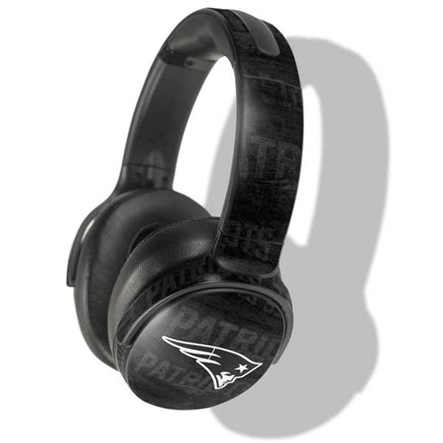 NFL New England Patriots Black & White Skullcandy Venue Skin