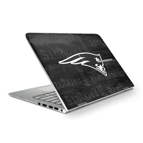 NFL New England Patriots Black & White HP Spectre Skin