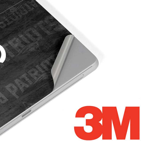 NFL New England Patriots Black & White Surface Go Skin