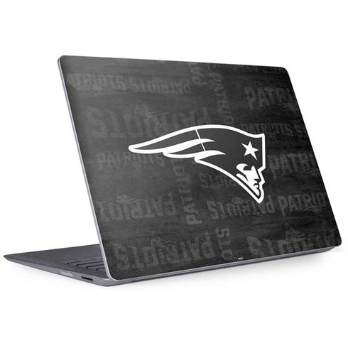 NFL New England Patriots Black & White Surface Laptop 2 Skin