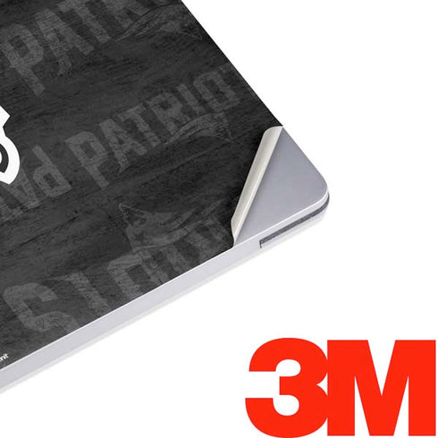 NFL New England Patriots Black & White Surface Laptop 2 Skin