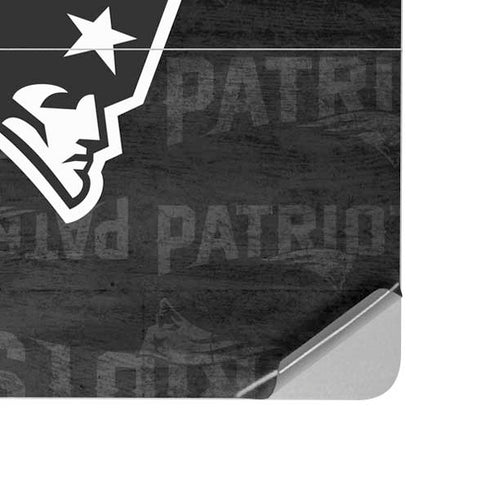 NFL New England Patriots Black & White Surface Laptop Studio Skin